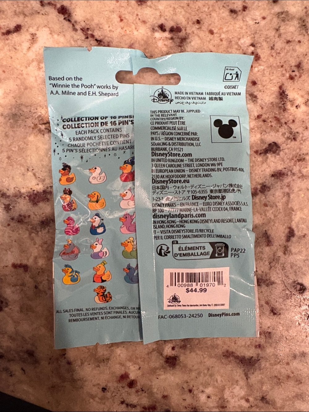 Disney Ducks of Disney Mystery Pin Pouch - Picture 3 of 3